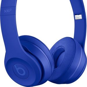 Beats solo wireless 3 NAVY BLUE with case